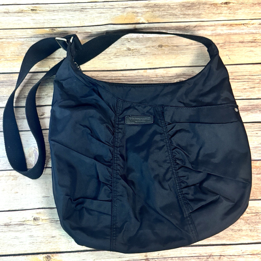 Timbuk2 Womens Black Adjustable Strap Crossbody Bag Purse